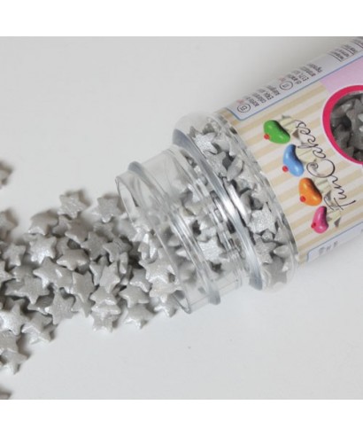 Etoile d'Argent en sucre 60g FunCakes Etoile d'Argent en sucre 60g FunCakes