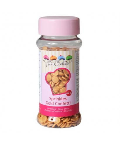 Confetti Or en sucre de FunCakes Confetti Or en sucre de FunCakes