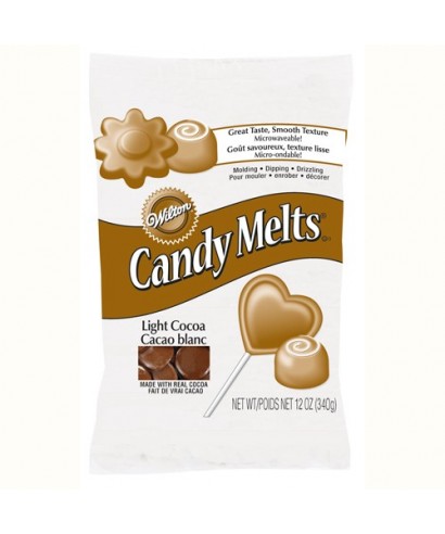 Candy Melts cacao clair 340G Wilton