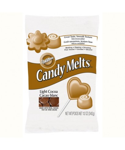 Candy Melts cacao clair 340G Wilton Candy Melts cacao clair 340G Wilton