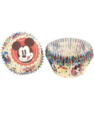 Mini Caissettes à Cupcake Mickey set/60 Disney