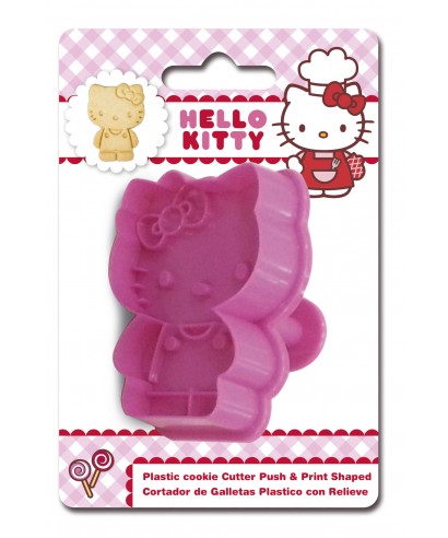 Emporte-pièce poussoir Hello Kitty Emporte-pièce poussoir Hello Kitty