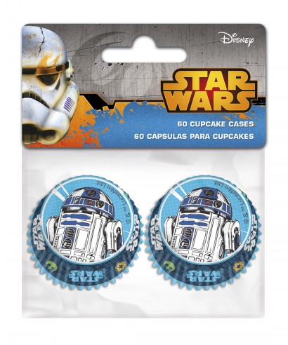 Mini Caissettes à Cupcake Star Wars set/60 Disney