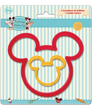 Emporte-pièce tête de Mickey set/2 Disney