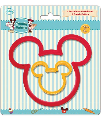 Emporte-pièce tête de Mickey set/2 Disney