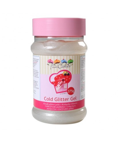Glaçage miroir à Paillettes 375g FunCakes Glaçage miroir à Paillettes 375g FunCakes