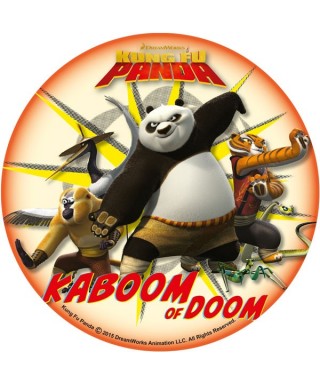 Disque Azyme kung Fu Panda Po et ses amis à l'attaque