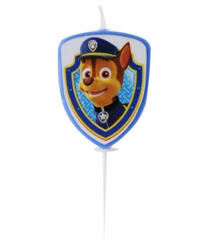 Bougie 2D de Chase Pat' Patrouille Bougie 2D de Chase Pat' Patrouille
