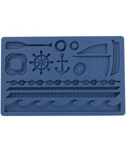 Moule silicone à modelage bateau Wilton Moule silicone à modelage bateau Wilton