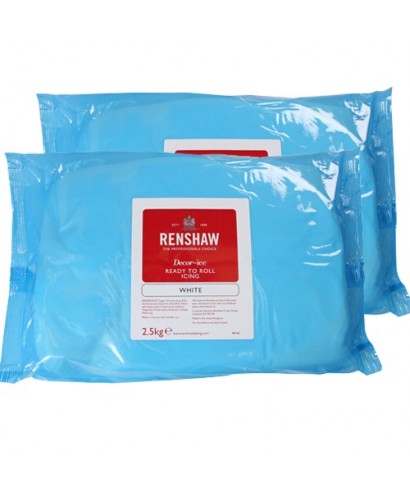 Pâte à sucre blanche EXTRA 5 kg Renshaw Pâte à sucre blanche EXTRA 5 kg Renshaw