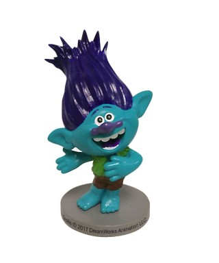 Figurine 3D en pvc de Branche des Trolls