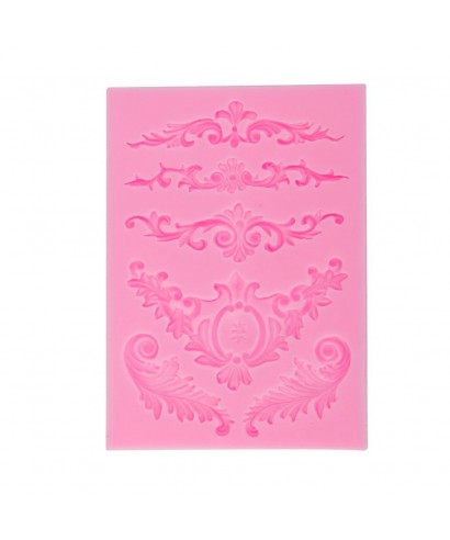 Moule silicone Ornement Baroque Moule silicone Ornement Baroque