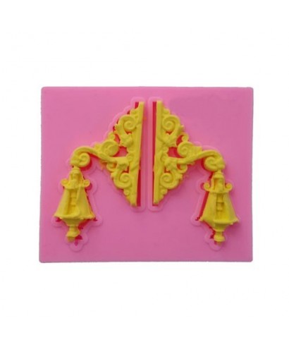 Moule Silicone Lampadaires baroque Moule Silicone Lampadaires baroque