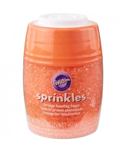 Sprinkle en Sucre Orange 70g Wilton Sprinkle en Sucre Orange 70g Wilton