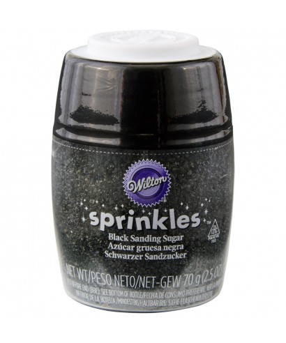 Sprinkle en Sucre Noir 70g Wilton Sprinkle en Sucre Noir 70g Wilton