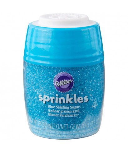 Sprinkle en Sucre Bleu 70g Wilton Sprinkle en Sucre Bleu 70g Wilton