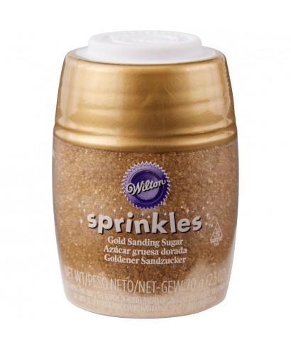 Sprinkle en Sucre Or 70g Wilton Sprinkle en Sucre Or 70g Wilton