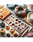 Moules en silicone alimentaire noeud, papillons, clown, ornements...