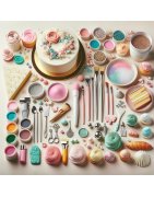 Feutres, peinture, préparation dentelle... tout pour vos gâteaux