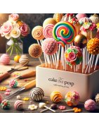 Tout pour vos cake pop: candy et color melt, bâtonnets, moules et plus