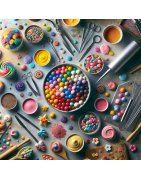 Pistoles de chocolat aromatisées et colorées pour cake pops ou gâteaux