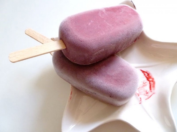 Recette, tutoriel de popsicle à la mûre